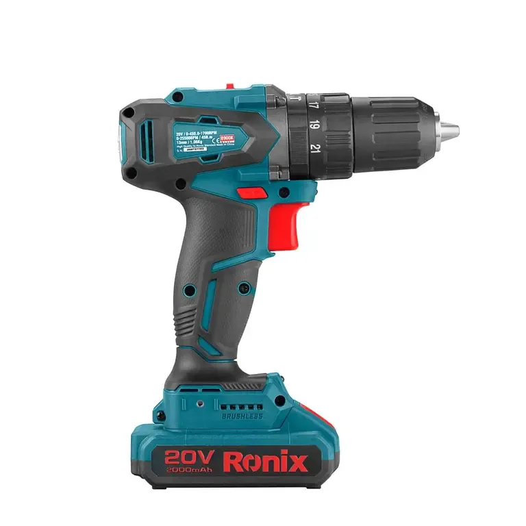 Бесщёлочный ударный шуруповёрт Ronix-8900 20V — фото 3