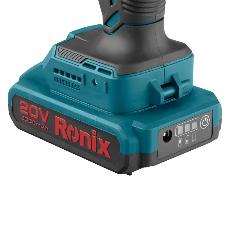 Бесщёлочный ударный шуруповёрт Ronix-8900 20V — фото 5