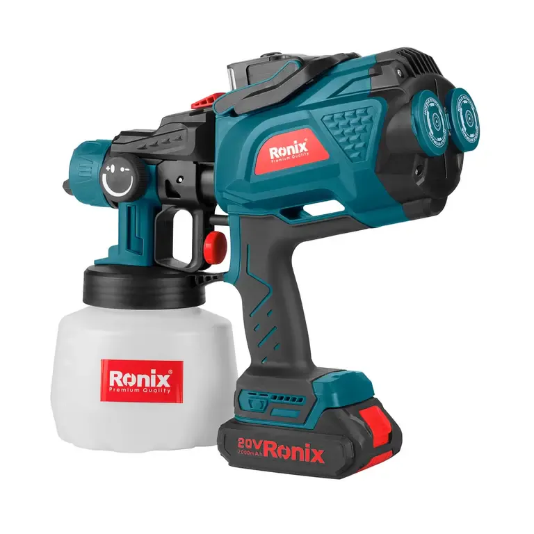 Беспроводной краскораспылитель Ronix-8604C 20V без аккумулятора — фото 1