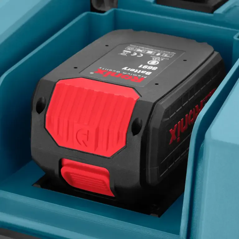 უსადენო მანქანის მტვერსასრუტი Ronix-8640 20V 150w — ფოტო 4