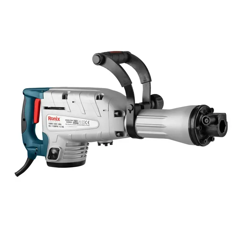 ელექტრო სანგრევი ჩაქუჩი Ronix-2801 15000w 40J — ფოტო 1