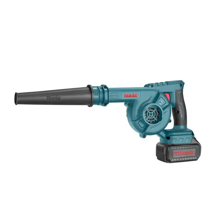 უსადენო ჰაერდამბერი Ronix 8611c, 20V ელემენენტის — ფოტო 6