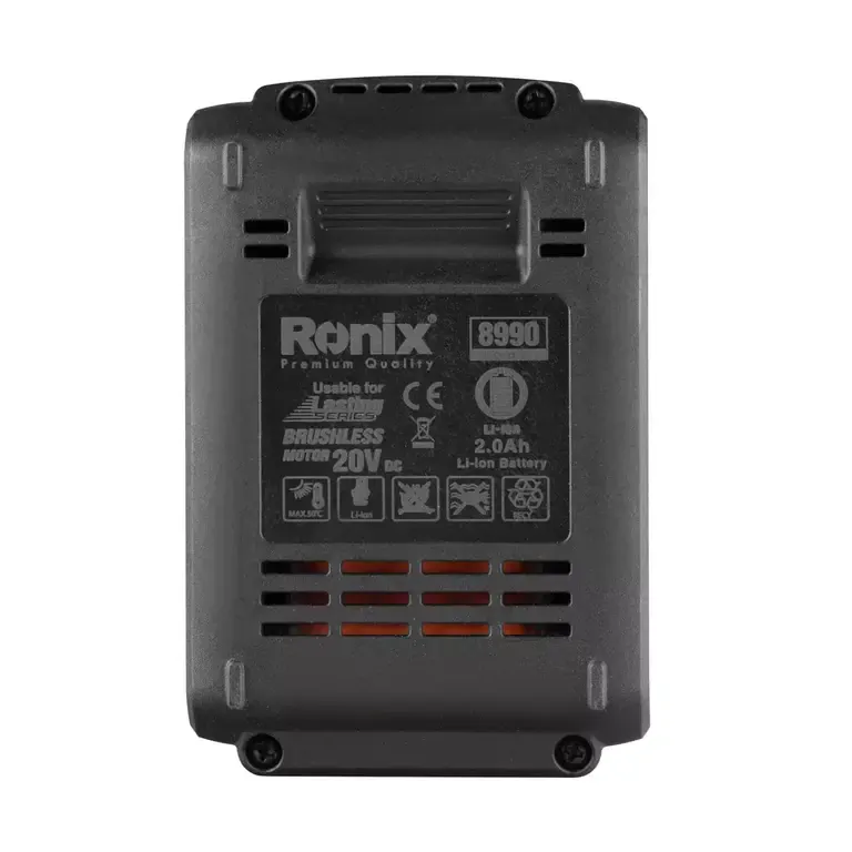 აკუმულატორი Ronix-8990, 2Ah Li-ion — ფოტო 7