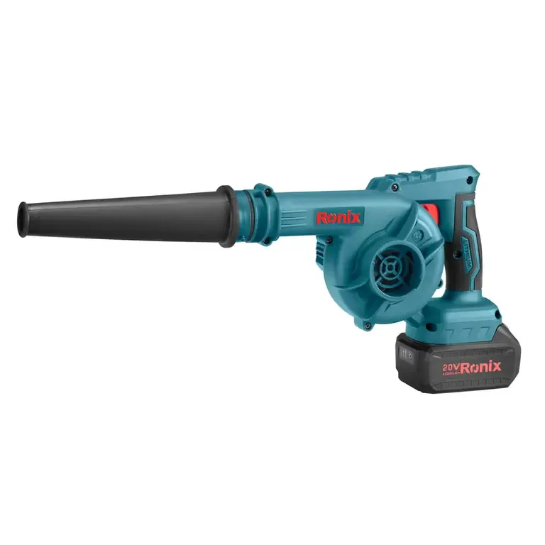უსადენო ჰაერდამბერი Ronix 8611c, 20V ელემენენტის — ფოტო 1