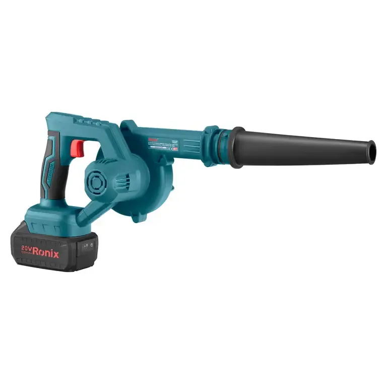 უსადენო ჰაერდამბერი Ronix 8611c, 20V ელემენენტის — ფოტო 8