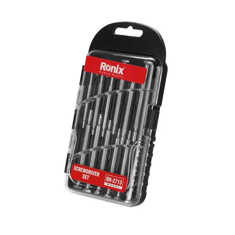 ზუსტი სახრახნისების ნაკრები Ronix RH-2713, 12ც — ფოტო 6