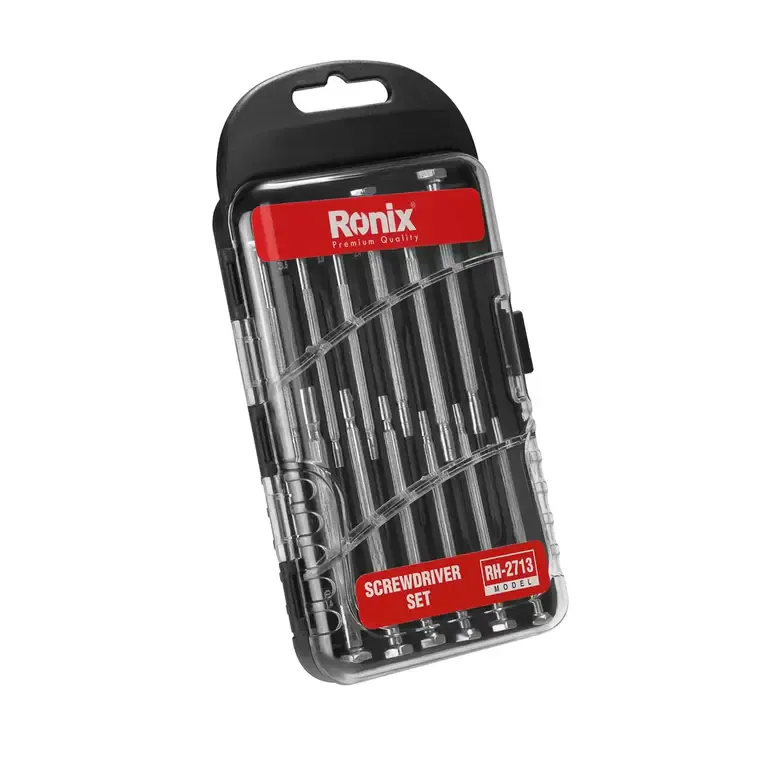 ზუსტი სახრახნისების ნაკრები Ronix RH-2713, 12ც — ფოტო 3