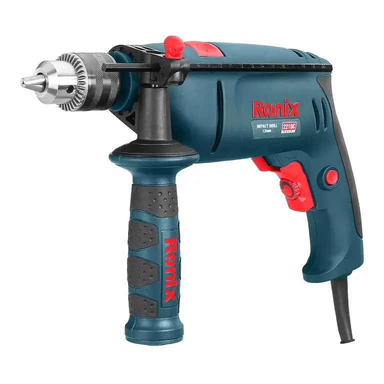 Электрическая ударная дрель Ronix-2210c 810W — фото 2