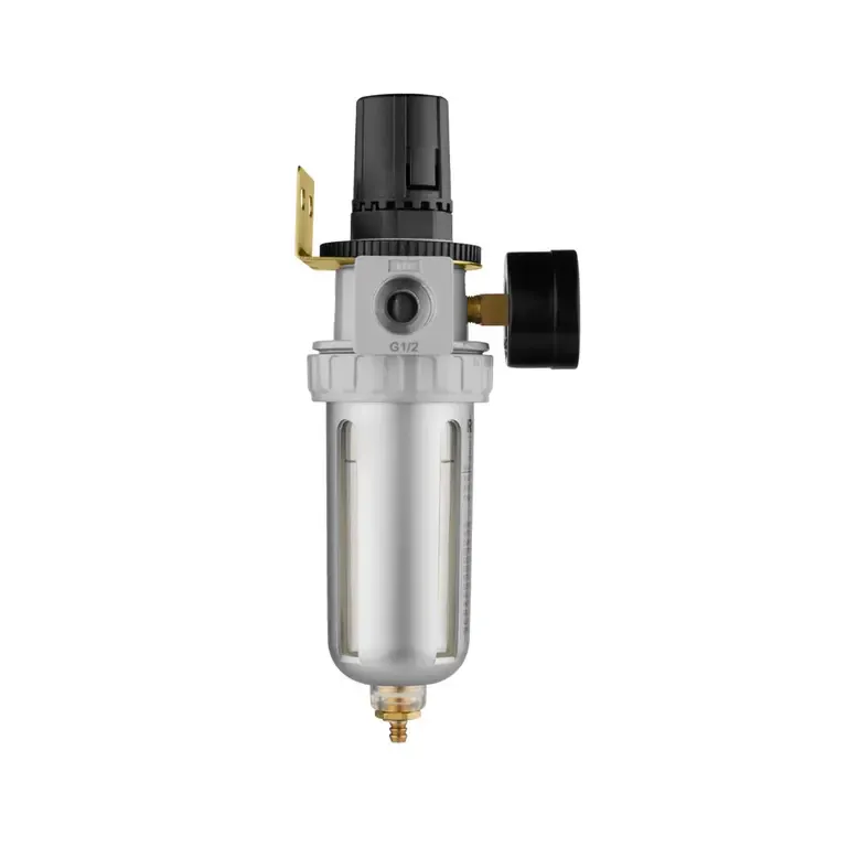 ჰაერის ფილტრი, რეგულატორი Ronix RH-6901, 10 ბარი — ფოტო 3