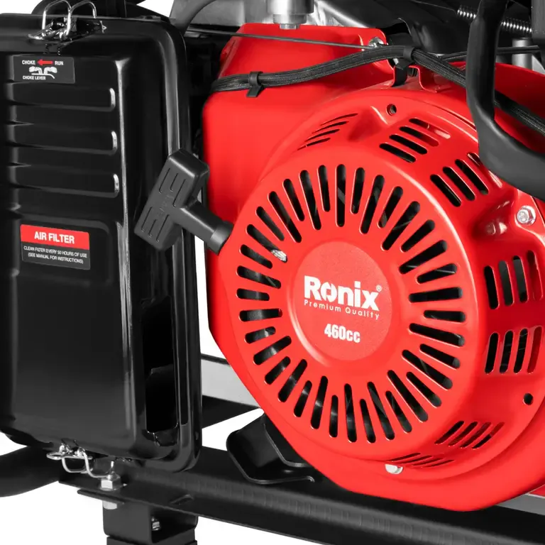 ბენზინის გენერატორი Ronix Rh-4784, 7.5 კვტ — ფოტო 5