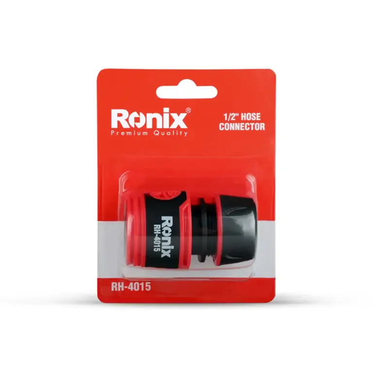 შლანგის კონექტორი RH-4015, 1/2 — ფოტო 1
