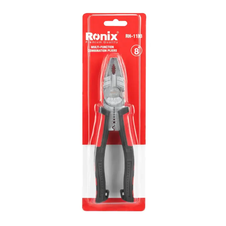 მულტიფუნქციური კომბინაციური ბრტყელტუჩა RONIX — ფოტო 6
