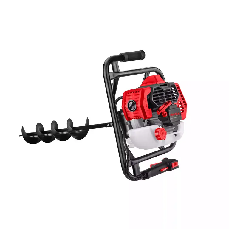 მიწის ბენზო ბურღი Ronix-4852, 52cc 2Hp — ფოტო 1