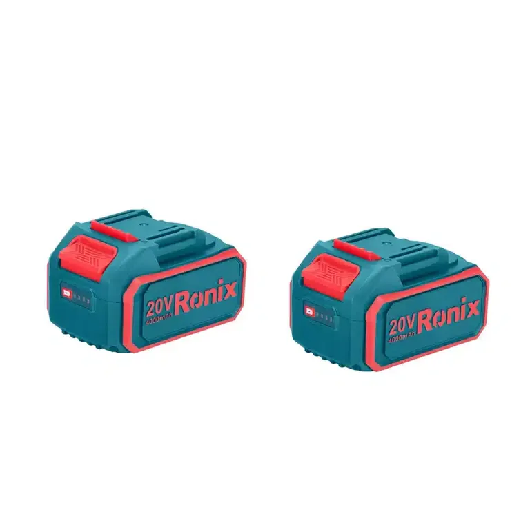 უსადენო უნახშირო პერფორატორი Ronix-8678 20V 2.5J — ფოტო 5