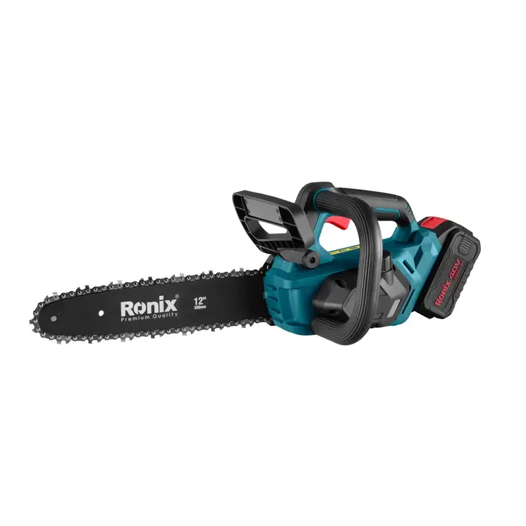 უნახშირო ჯაჭვური ხერხი Ronix-8923 40V, 30სმ — ფოტო 9