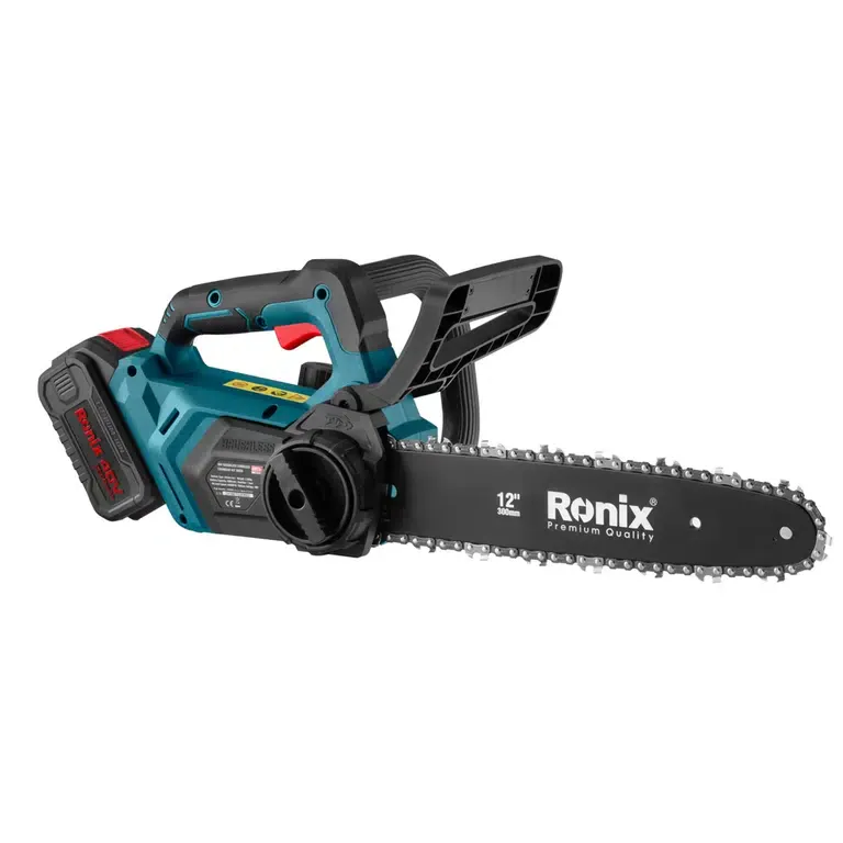 უნახშირო ჯაჭვური ხერხი Ronix-8923 40V, 30სმ — ფოტო 1