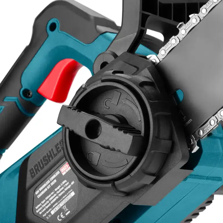 უნახშირო ჯაჭვური ხერხი Ronix-8923 40V, 30სმ — ფოტო 5