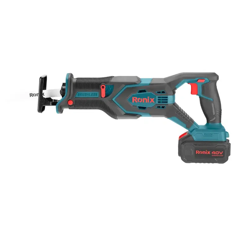 უსადენო ორმხრივი ხმალა ხერხი RONIX 8904 40v RONIX — ფოტო 1
