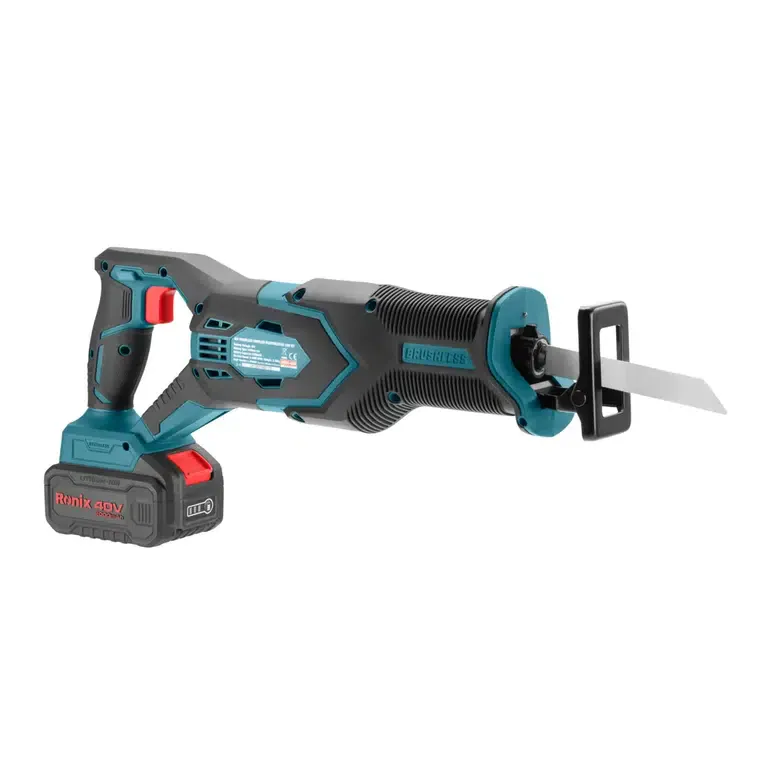 უსადენო ორმხრივი ხმალა ხერხი RONIX 8904 40v RONIX — ფოტო 3