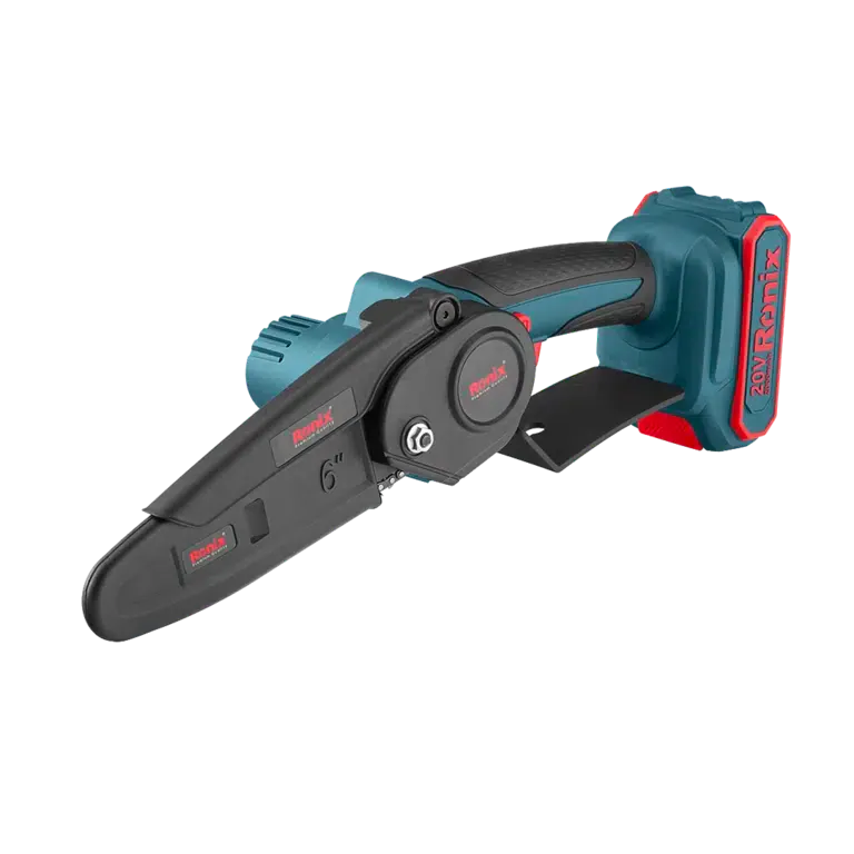 უსადენო ჯაჭვური ხერხი Ronix-8646c 20v ელემენტის — ფოტო 2