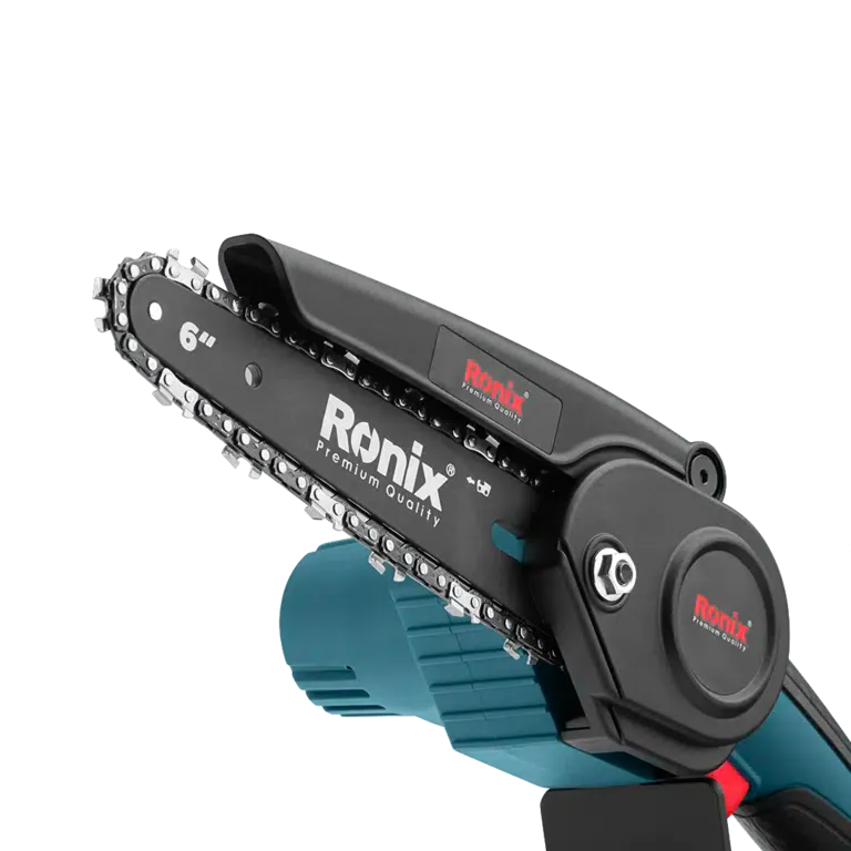 უსადენო ჯაჭვური ხერხი Ronix-8646c 20v ელემენტის — ფოტო 1