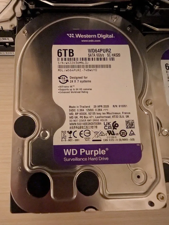 Hard drives for sale, 6TB and 8TB — photo 2