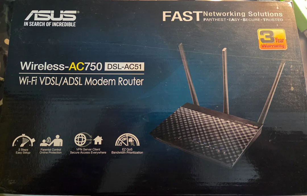 ASUS DSL-AC51 — ფოტო 1