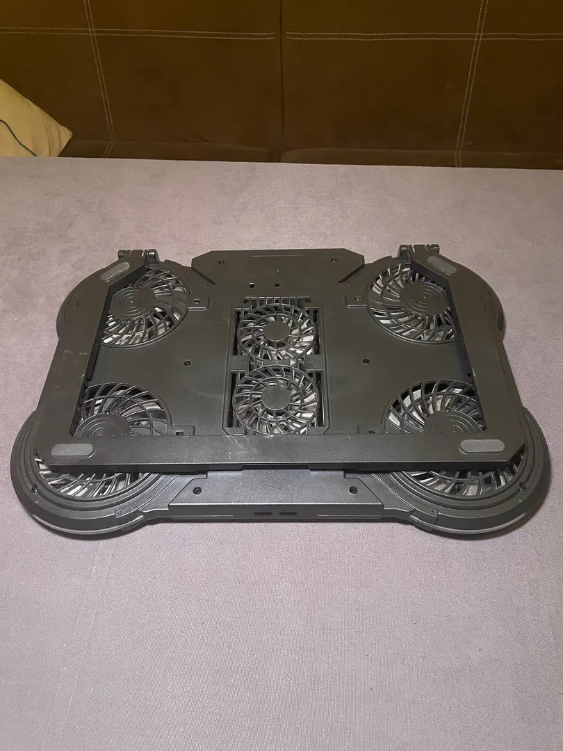 Laptop cooling stand with backlight — photo 2
