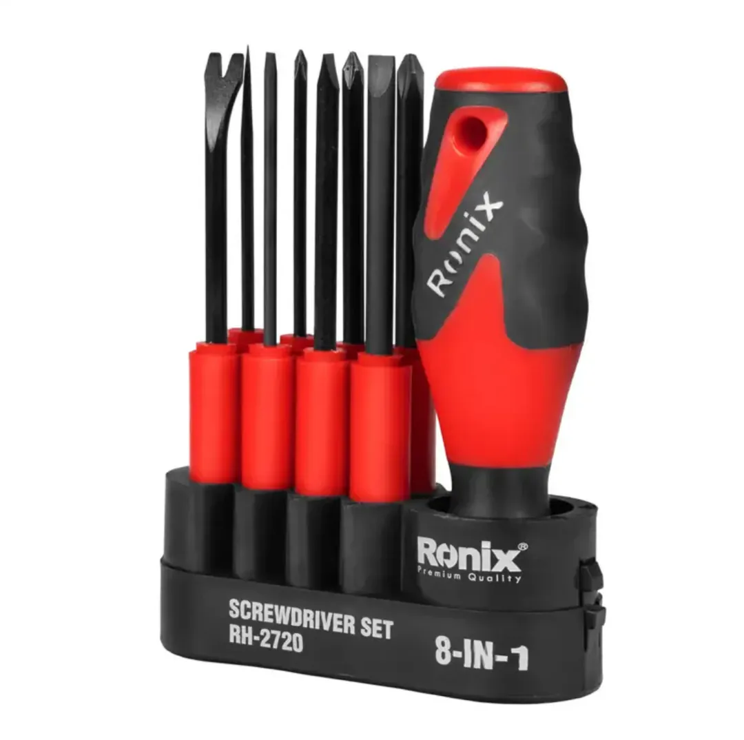 სახრახნისების ნაკრები Ronix RH-2720, 8ც — ფოტო 1