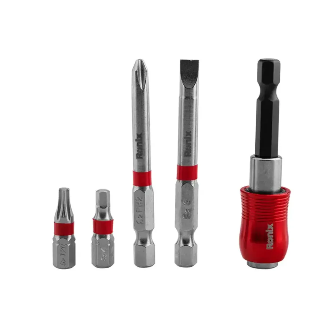 სახრახნისის ბიტების ნაკრები Ronix RH-5450, 19ც — ფოტო 2
