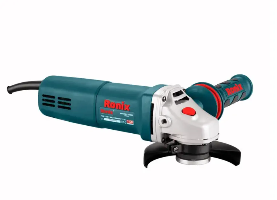 ელექტრო კუთხსახეხი Ronix-3130 115mm 720w — ფოტო 1