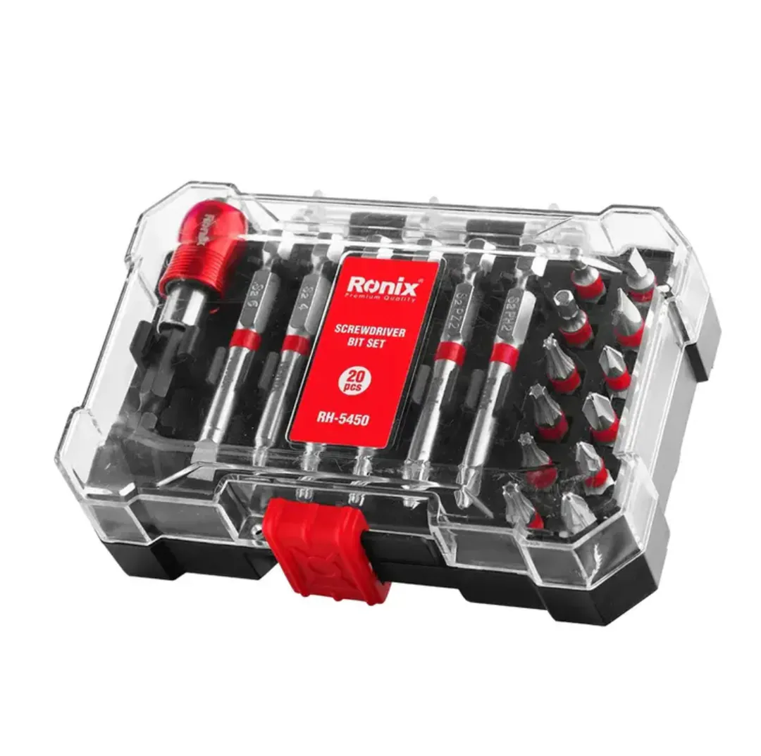 სახრახნისის ბიტების ნაკრები Ronix RH-5450, 19ც — ფოტო 1