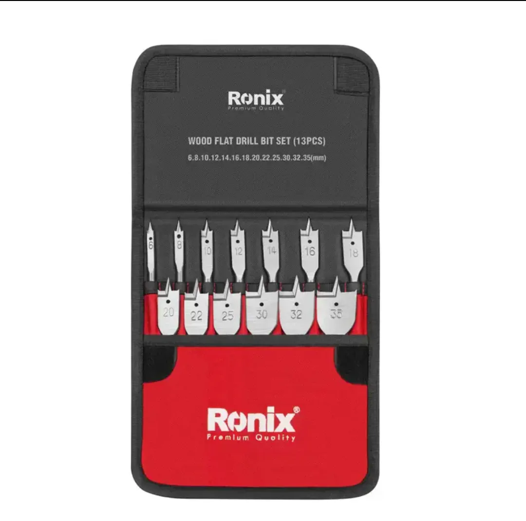 Набор деревянных сверл Ronix RH-5300, 13 шт. — фото 1