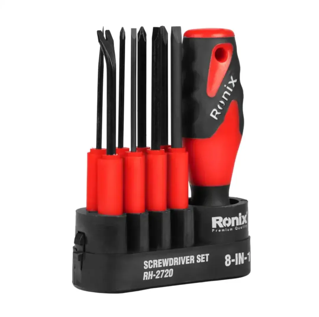 სახრახნისების ნაკრები Ronix RH-2720, 8ც — ფოტო 2