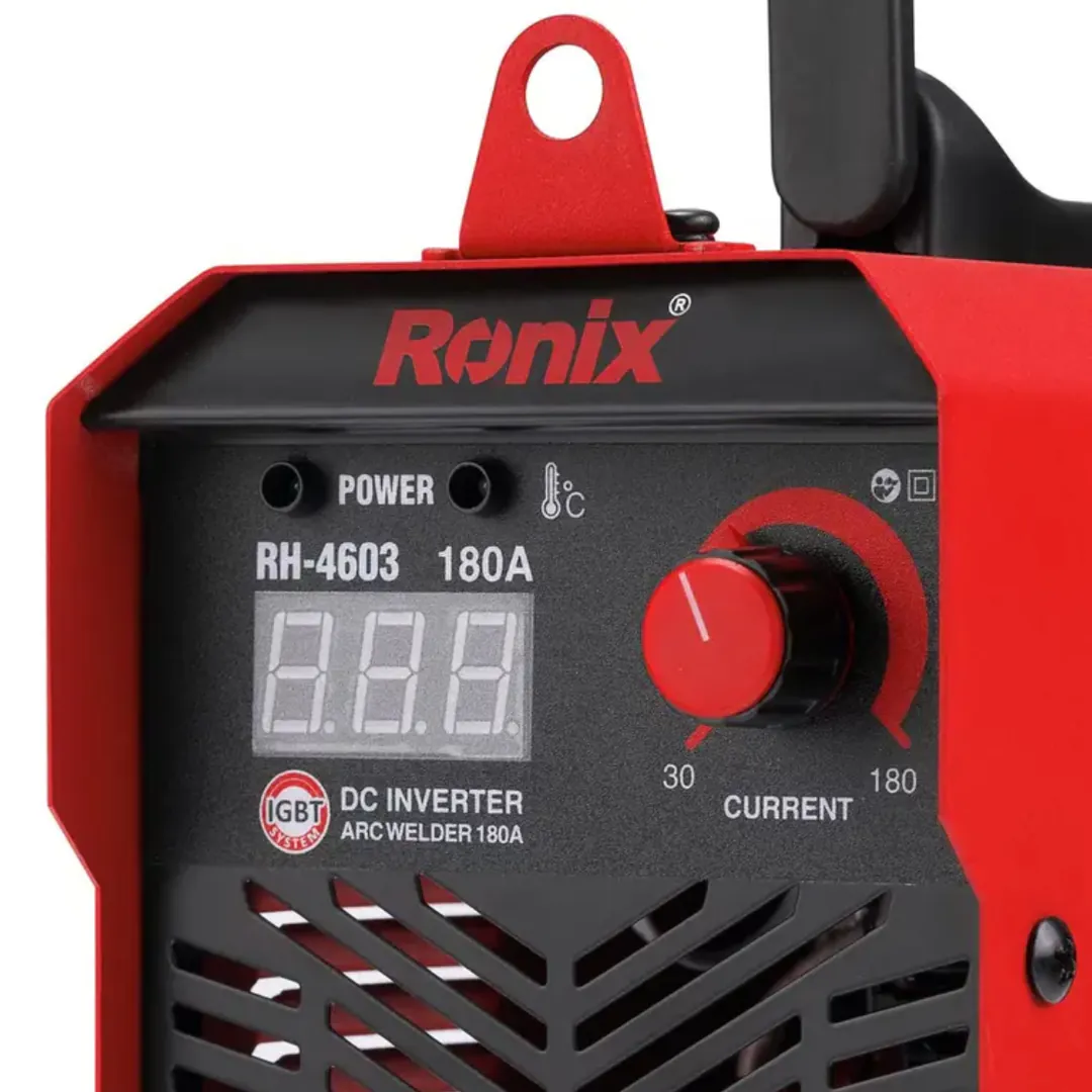შედუღების აპარატი Ronix RH-4603, 180A, 7.6 KVA — ფოტო 4