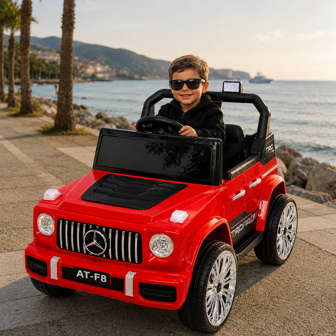 საბავშვო ელექტრო მანქანა Mercedes PL-MR616-R — ფოტო 1