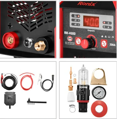 პლაზმური ჭრის აპარატი RONIX RH-4680 40A — ფოტო 2