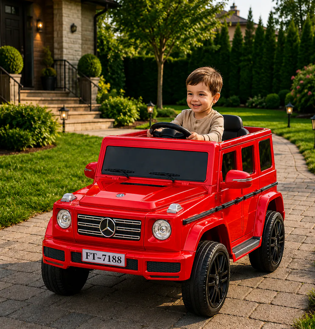 საბავშვო ელექტრო მანქანა G-Class FT-7188-R — ფოტო 4