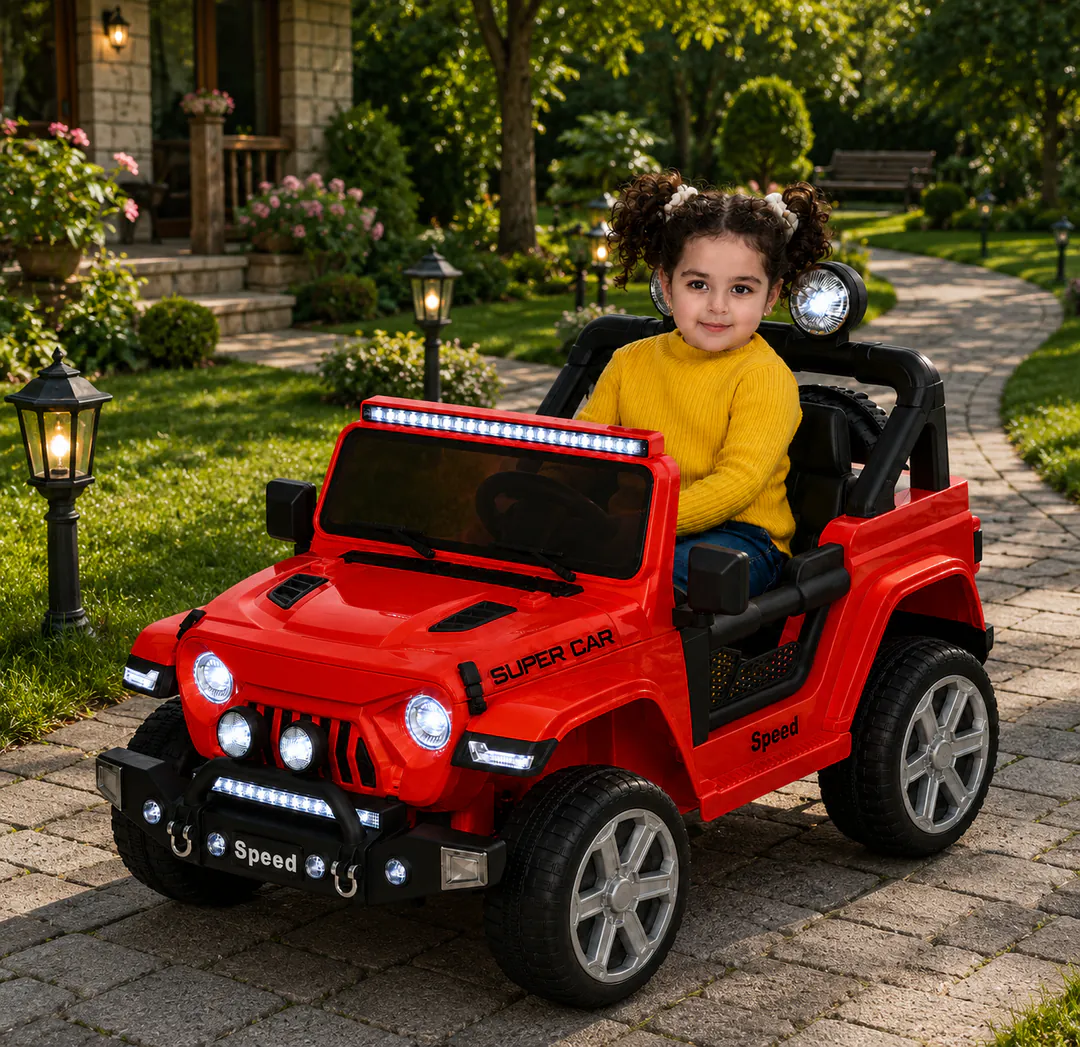 Children's Electric Car JEEP-SPEED-938-R — photo 2