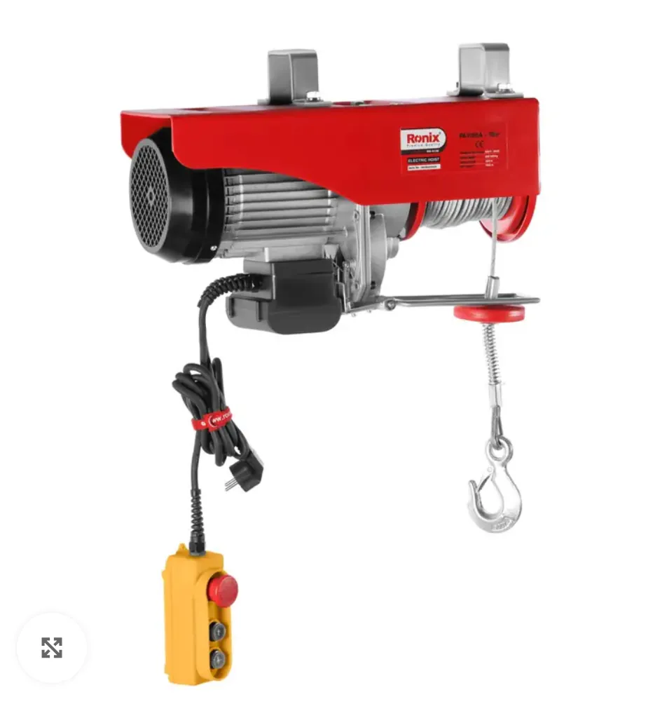 Электрическая лебёдка (таль) RONIX RH-4136, 18м 1000кг — фото 2