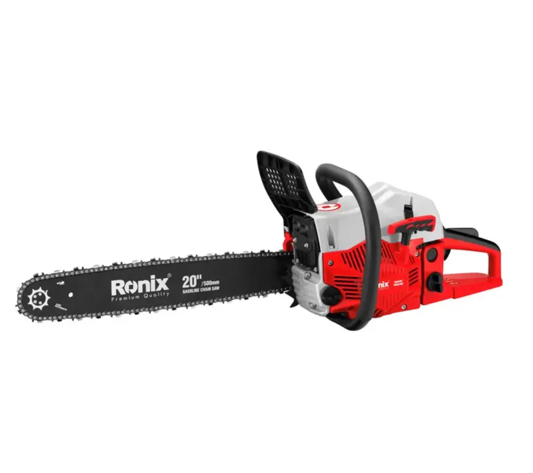ბენზინის ჯაჭვური ხერხი Ronix-4650 50 სმ — ფოტო 1