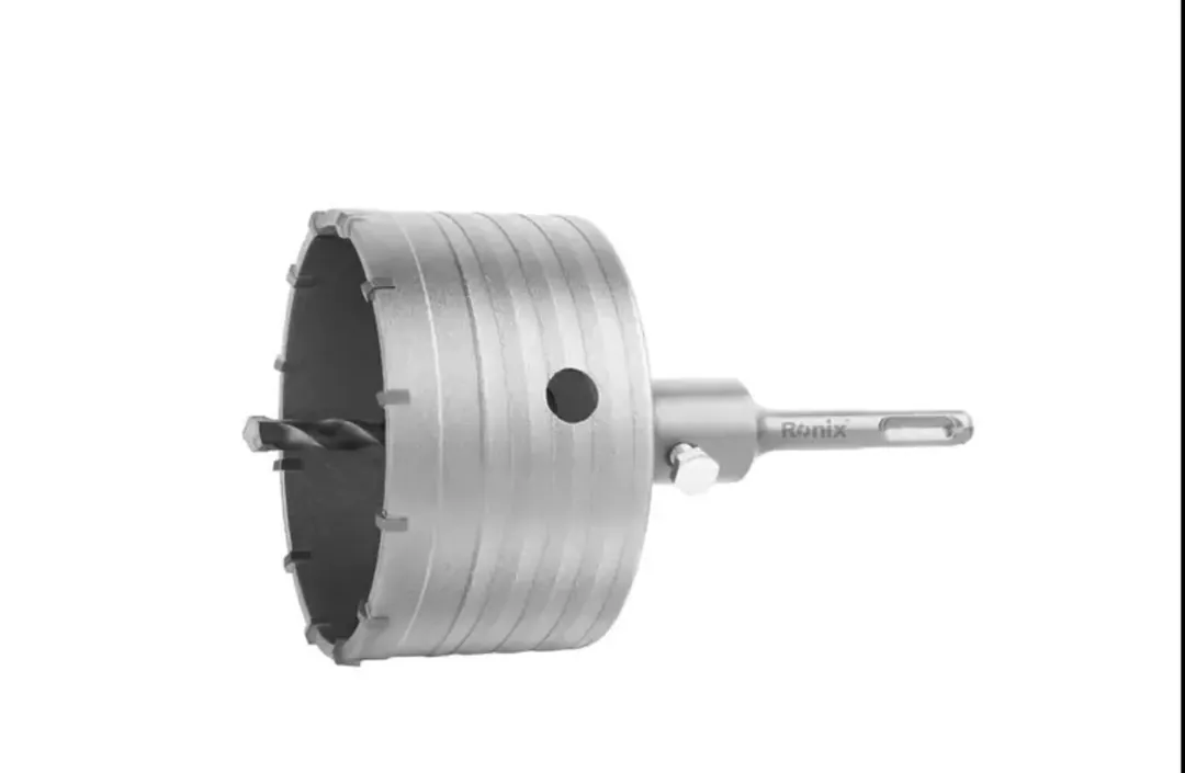 ბეტონის ამოსაჭრელი გვირგვინი Ronix RH-5044, 80მმ — ფოტო 1