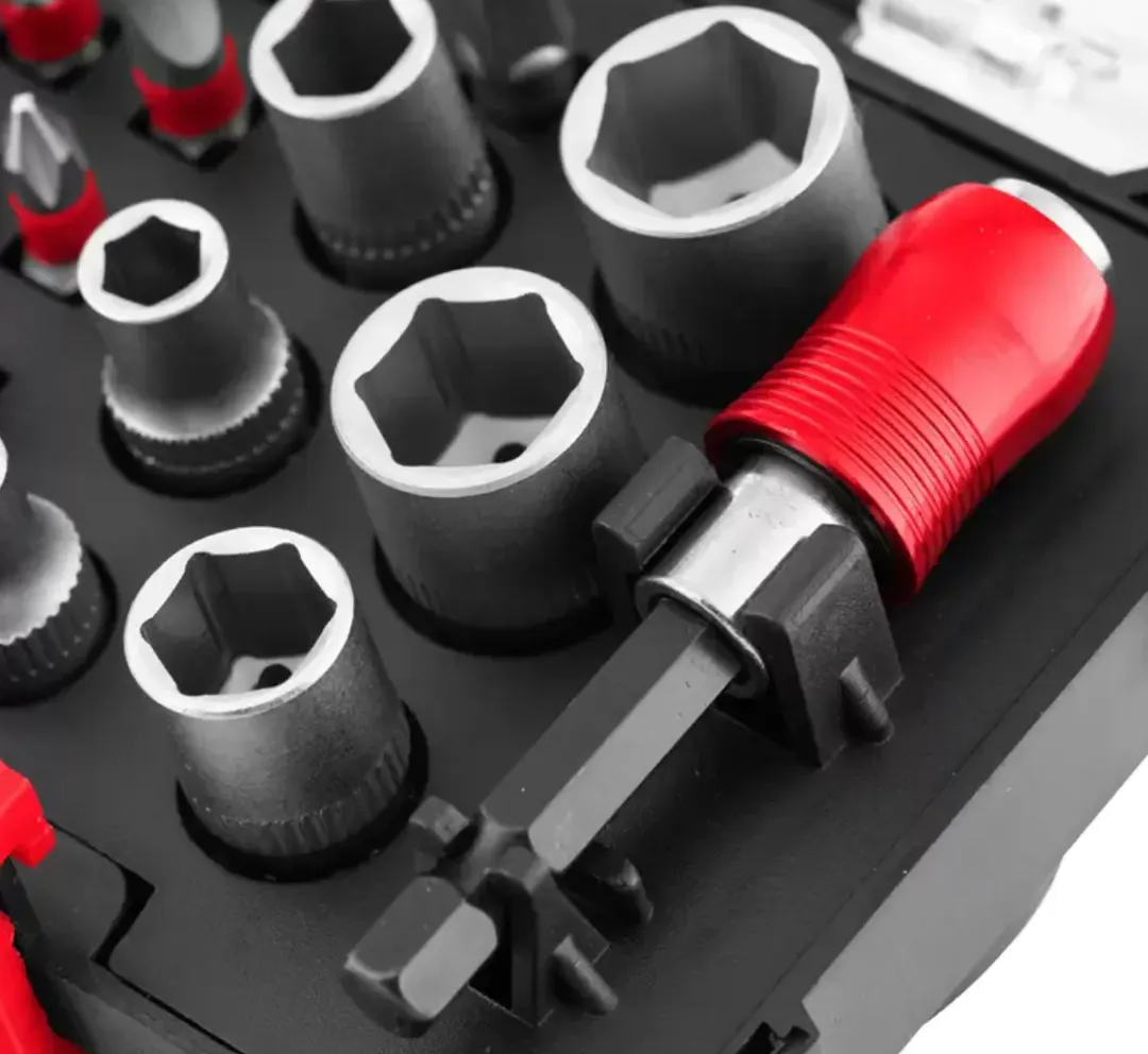 ბიტების და თავაკების ნაკრები Ronix RH-5451, 28ც — ფოტო 5
