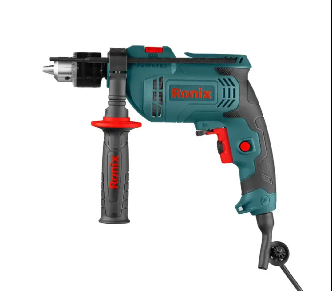 ელექტრო დარტყმითი ბურღი Ronix-2211 600w — ფოტო 1