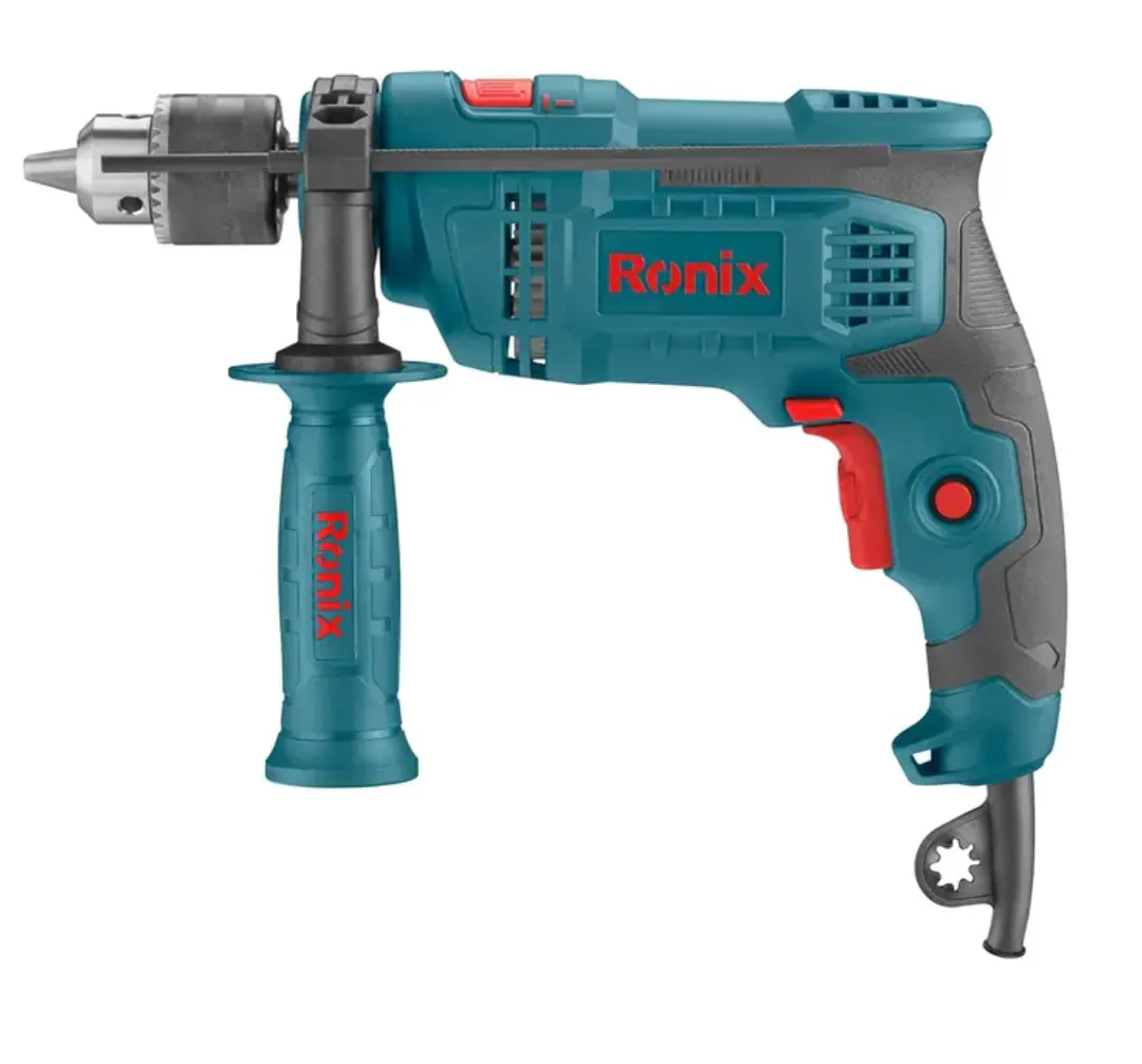 ელექტრო დარტყმითი ბურღი Ronix-2215 850w — ფოტო 1