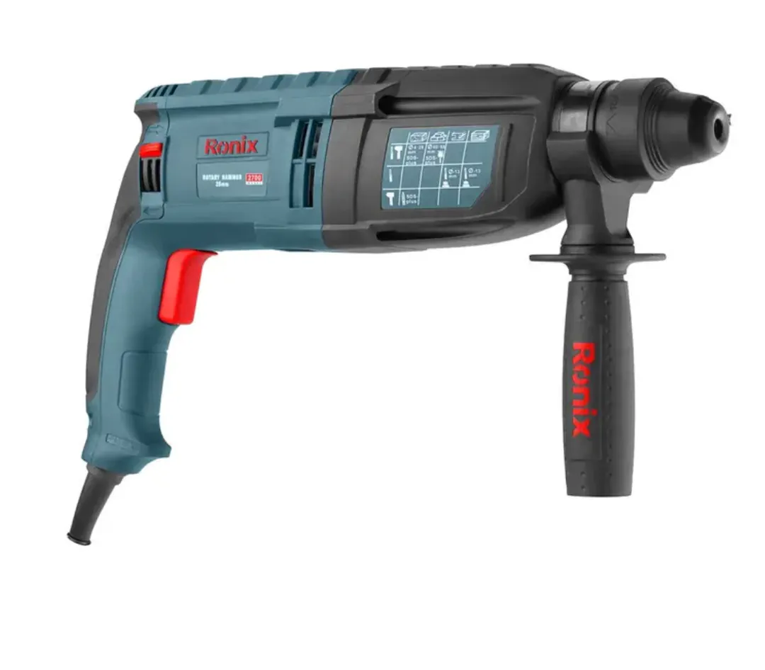 ელექტრო პერფორატორი Ronix-2700 28mm 850w SDS — ფოტო 1