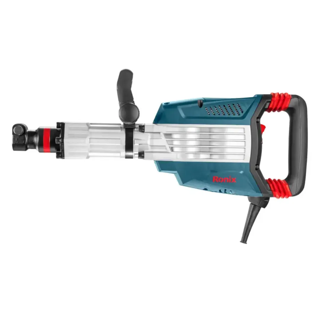 ელექტრო ნგრევის ჩაქუჩი Ronix-2802 1750w 48J 14kg — ფოტო 1
