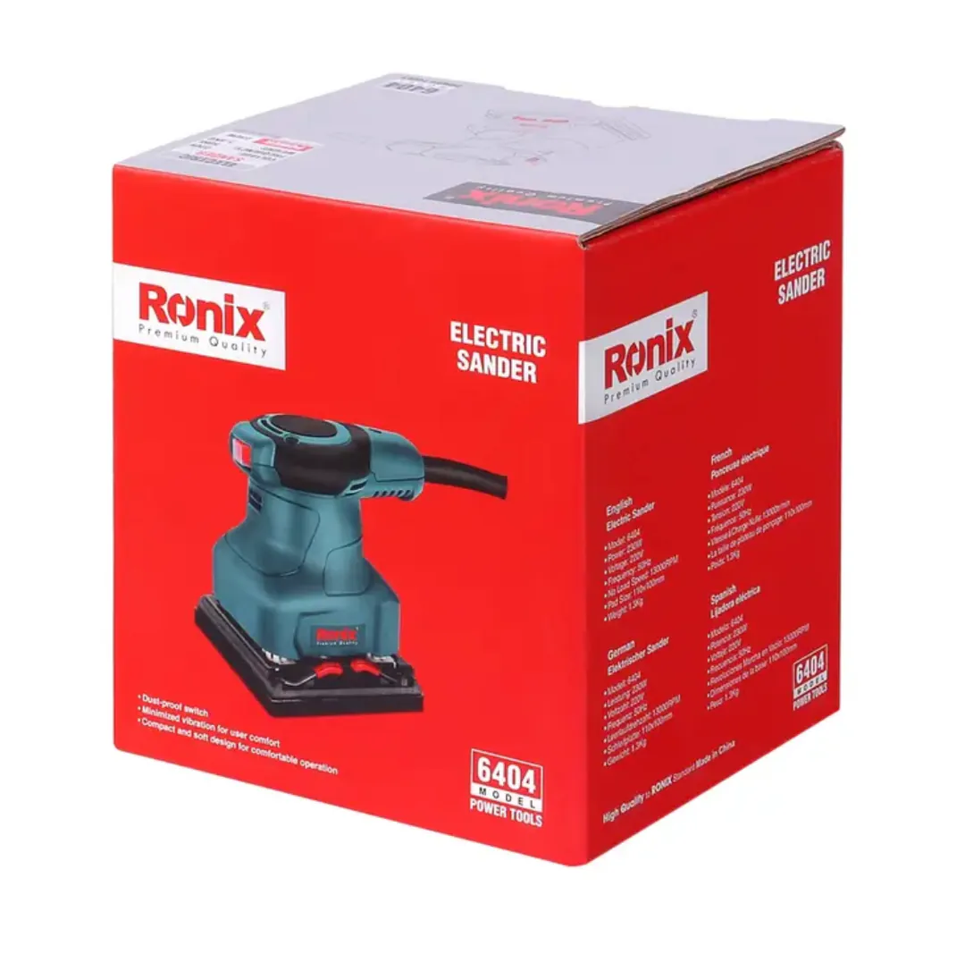 Электрическая шлифовальная машина Ronix-6404 230W, 100*110mm — фото 4