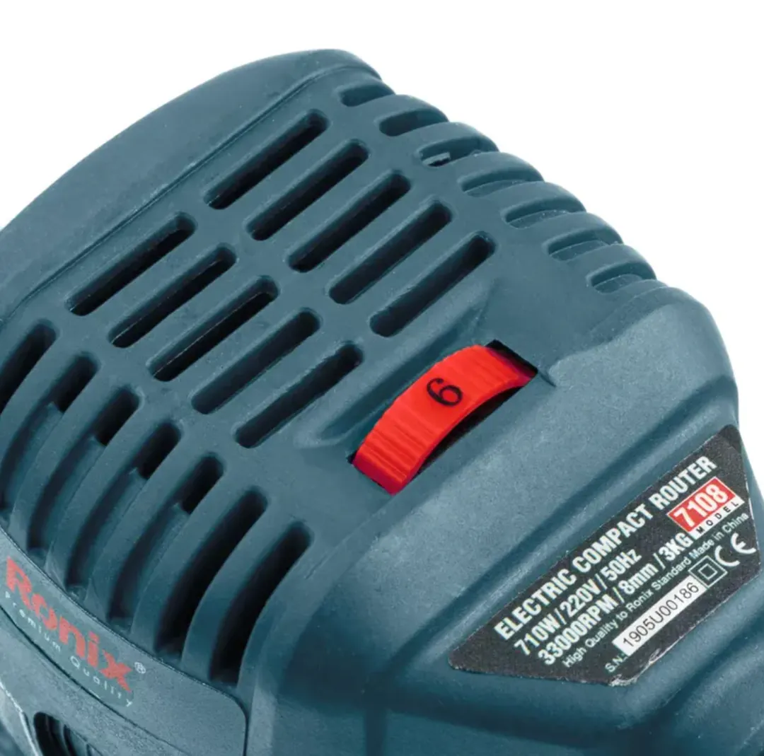 Electric Router Ronix-7108 710W 6-8 mm — photo 5