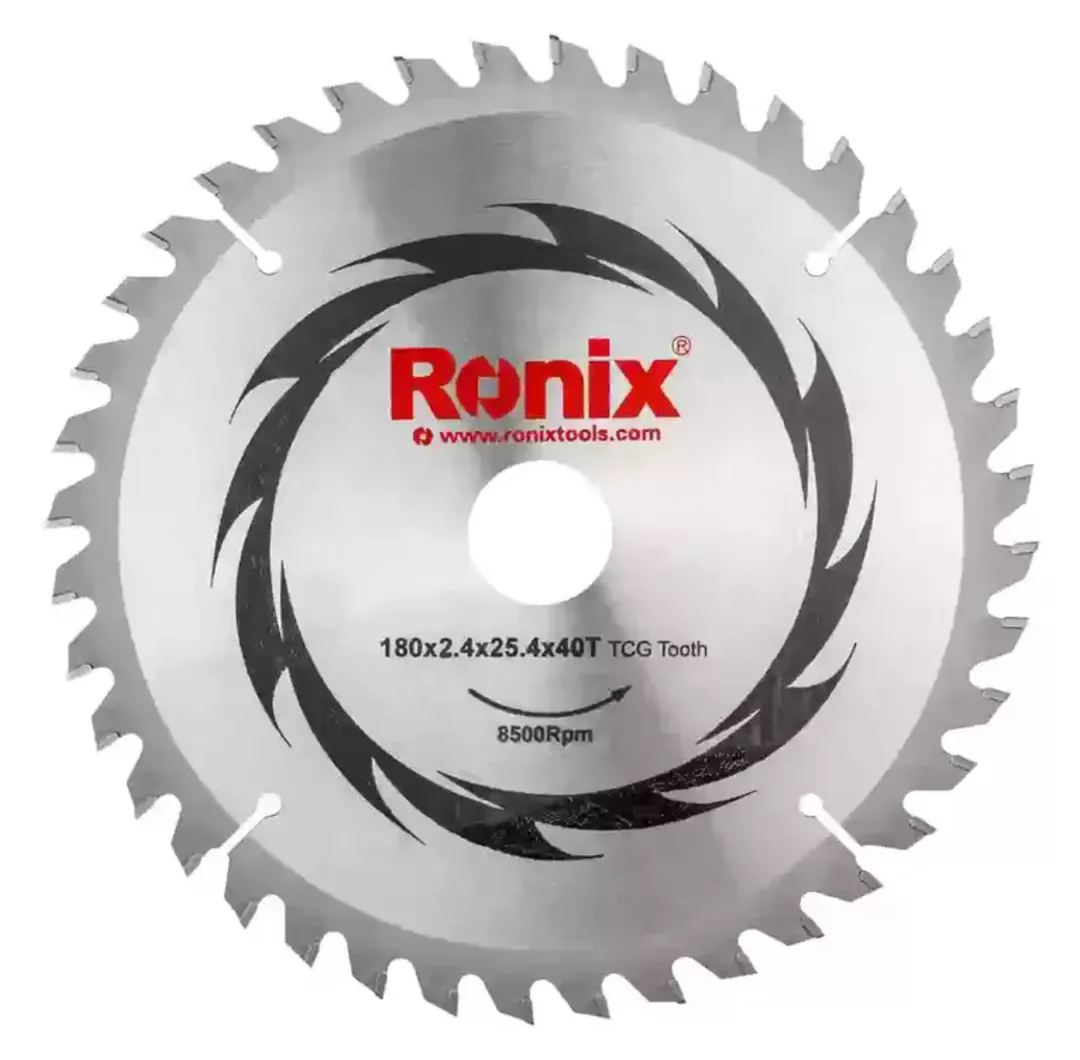 ელექტრო ცირკულარული ხერხი Ronix-4311 1500W 180mm — ფოტო 7
